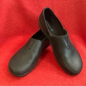 MERRELL Sz 10.5 Encore Kassie Slip On Rubber Sole Elastic Shank Rounded Toe Shoe